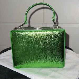 Brandon Blackwood metallic green mini trunk (original)